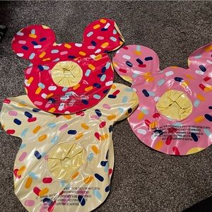Disney Mickey Inflatable Drink Holders for Pool/Lounging set of 3